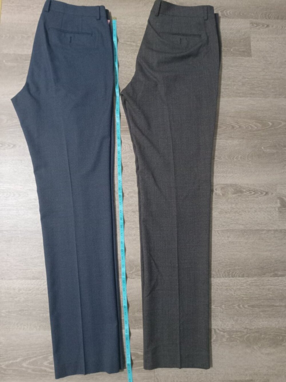 Lot 2 New Bonobos Marzotto Finest Italian Wool Slim Pants 36x36 Business Dress